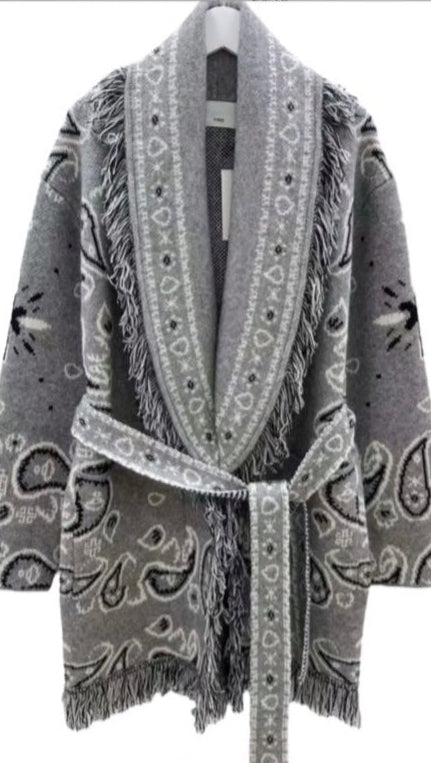 Anna cardigan grey