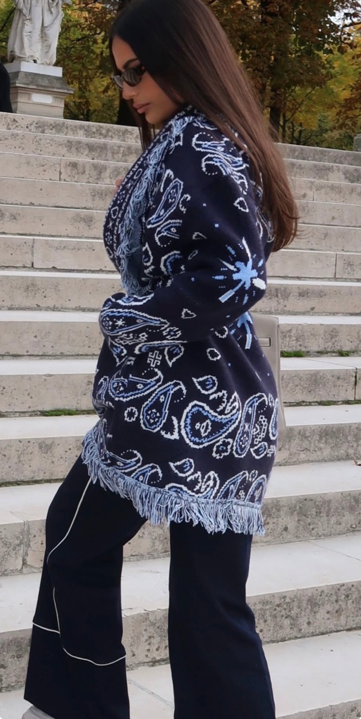 Anna blue cardigan